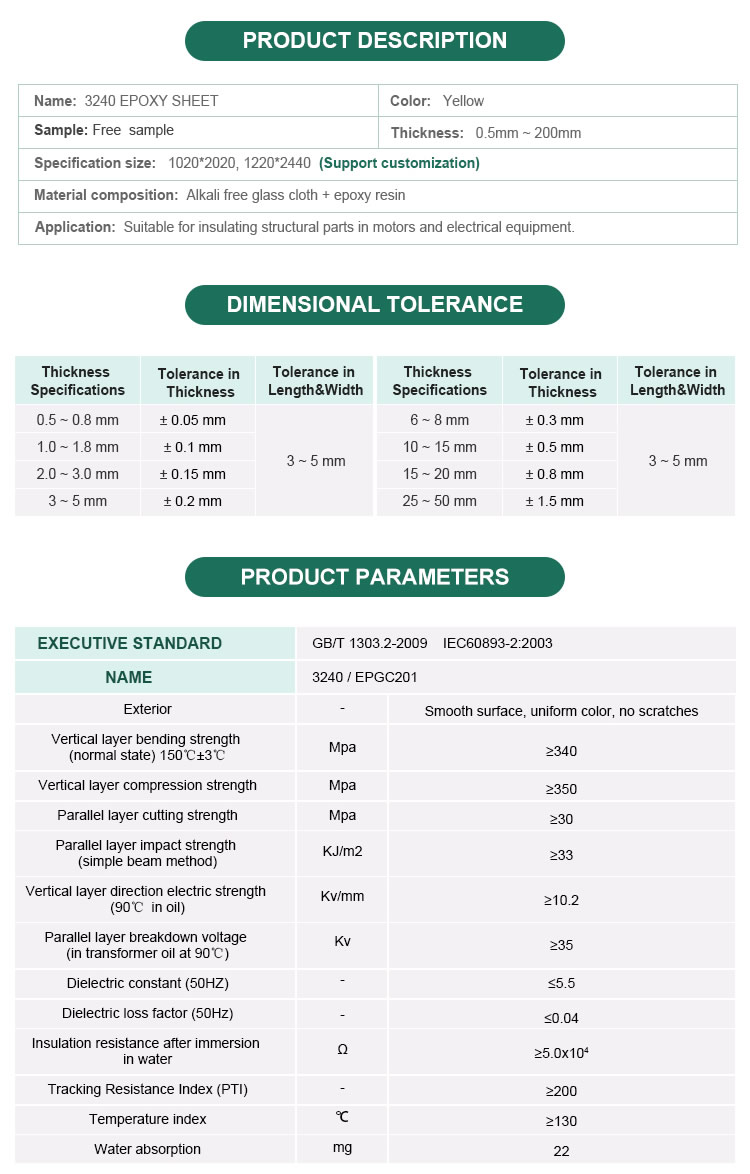 3240 fiberglass sheet data sheet